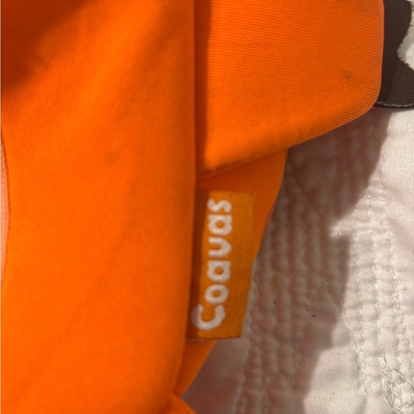 Canva Orange Dinosaur Kids backpack - Picture 5 of 6